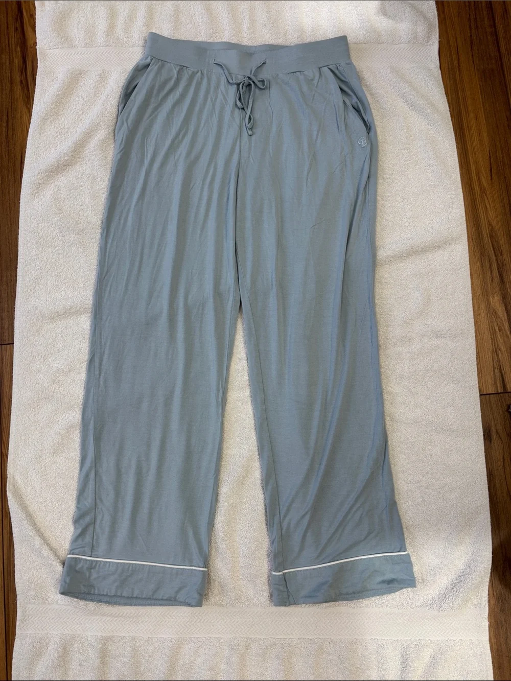 Cozy Earth Light Blue Women's Lounge Pajama Pants - Picture 1 of 4
